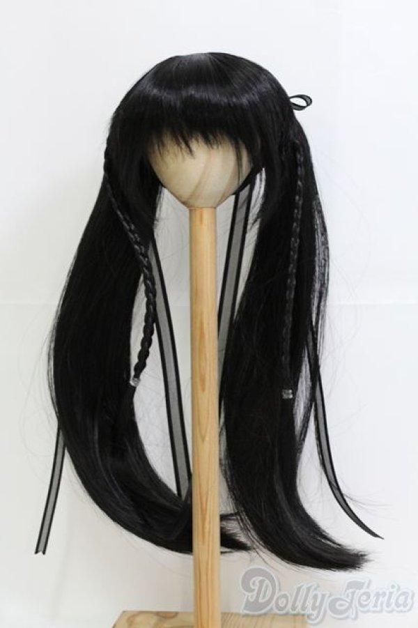 画像1: 8-9inch/ウィッグ:Ronshuka couture 様製/インチ　BJD　MJD　ドール用 I-25-07-13-1045-SK-ZI (1)