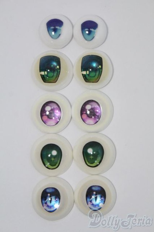 画像1: 18ｍｍ-20mm/アニメアイ5ペアセット/ドール用　アイ I-25-07-20-265-KD-ZI (1)