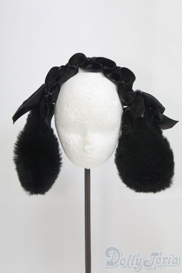 画像1: SD/OF:小物　カチューシャ　みみ/1/3　60ｃｍ　BJD　MJD　衣装　ドール用 I-25-07-20-390-KD-ZI (1)