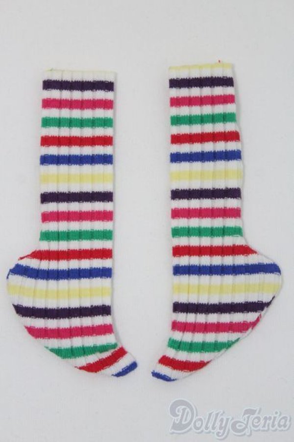 画像1: 幼SD/OF:靴下/1/6　30ｃｍ　BJD　MJD　衣装　ドール用 I-25-07-20-368-KD-ZI (1)