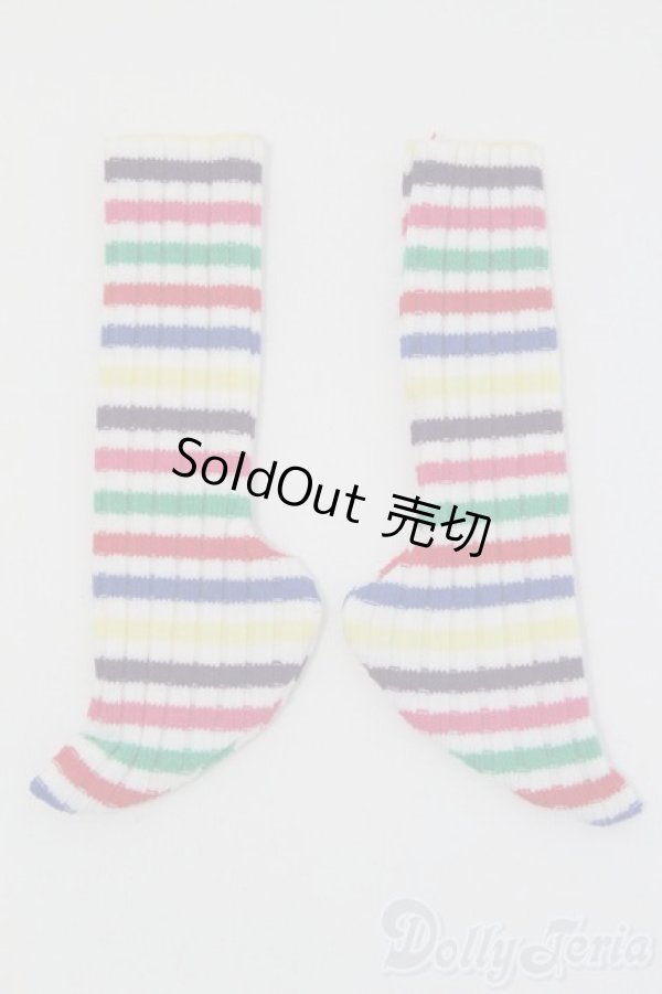 画像2: 幼SD/OF:靴下/1/6　30ｃｍ　BJD　MJD　衣装　ドール用 I-25-07-20-368-KD-ZI (2)