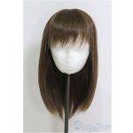 画像: 8-9inch/ウィッグ：ロンシュカ様　レディセミロング/インチ　BJD　MJD　ドール用 I-25-07-27-109-KD-ZI