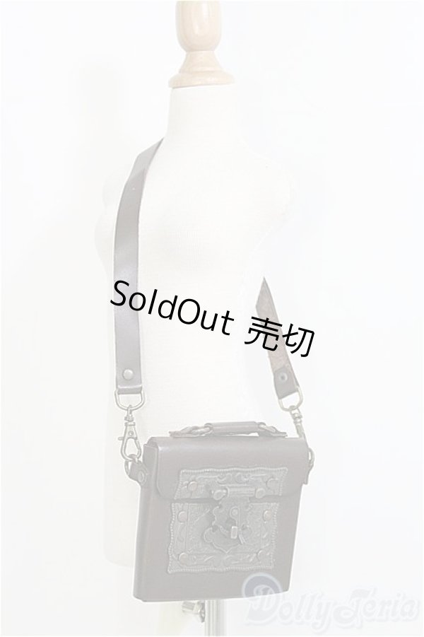 画像3: SD/OF:AZ-ONE×ADRAMELECH様製本革鞄/1/3　60ｃｍ　BJD　MJD　衣装　ドール用 I-25-07-27-076-SK-ZI (3)