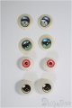 画像: 20mm/アニメアイ2点+16mm/アクリルアイ2点/ドール用　アイ I-25-07-27-346-KD-ZI