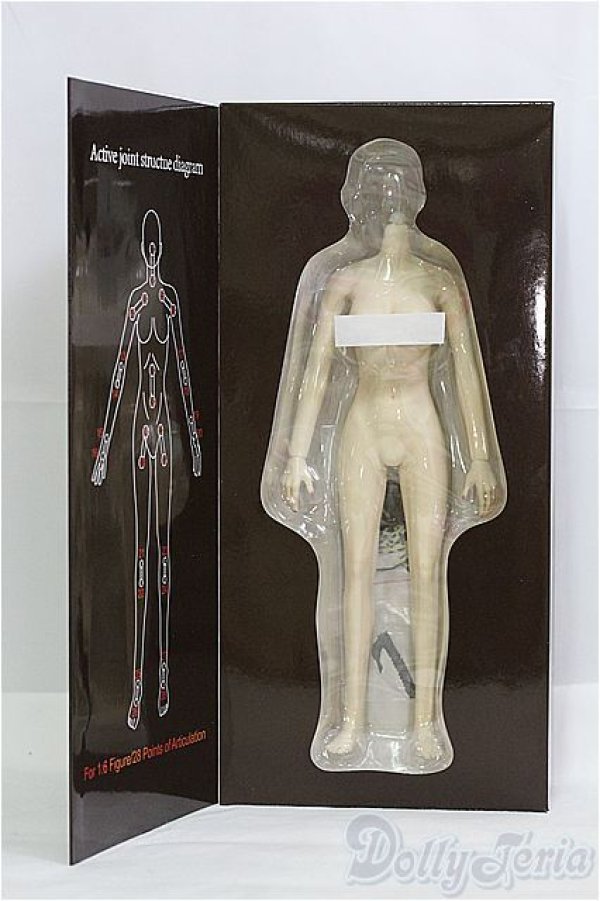 画像2: JIAOU DOLL/1:6 seamless female body/0 I-25-11-02-376-KD-ZI (2)