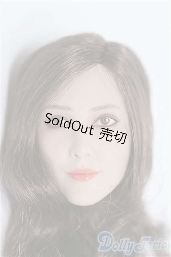 画像1: PEAKTOYS/1/6　アジア女性ヘッド　PT003/ドール用　アイ I-25-11-02-378-KD-ZI (1)