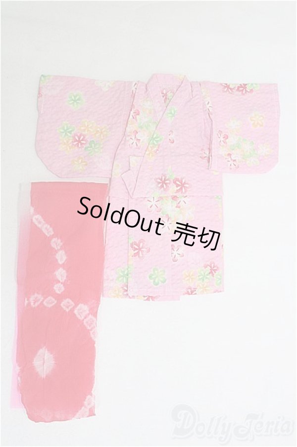 画像1: 幼SD/OF:浴衣セット/1/6　30ｃｍ　BJD　MJD　衣装　ドール用 I-25-08-03-131-KD-ZI (1)