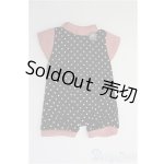 画像: 幼SD/OF:水玉ロンパース/1/6　30ｃｍ　BJD　MJD　衣装　ドール用 I-25-08-03-143-KD-ZI