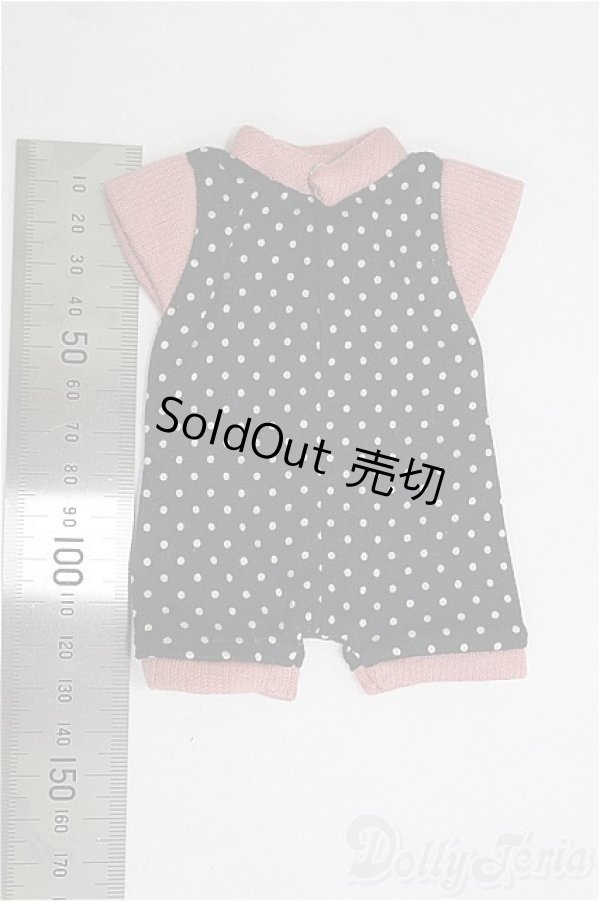 画像2: 幼SD/OF:水玉ロンパース/1/6　30ｃｍ　BJD　MJD　衣装　ドール用 I-25-08-03-143-KD-ZI (2)