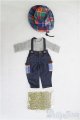 画像: 幼SD/OF:VOLKS衣装セット　やんちゃボーイ・フリマセット/1/6　30ｃｍ　BJD　MJD　衣装　ドール用 I-25-08-03-123-KD-ZI