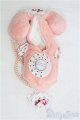 画像: 幼SD/OF:衣装セット　VOLKS　なつかしのピンク電話/1/6　30ｃｍ　BJD　MJD　衣装　ドール用 I-25-08-03-118-KD-ZI