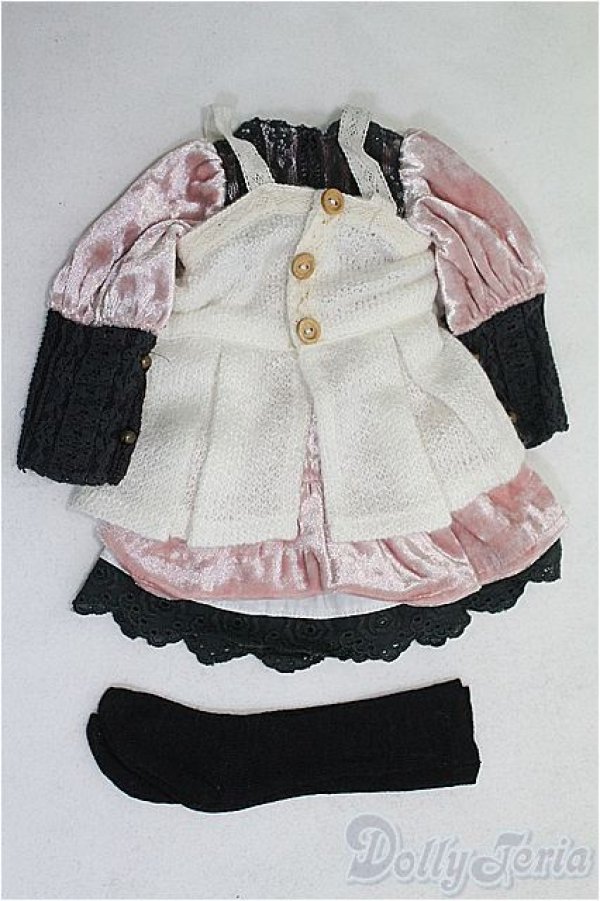 画像1: SDM＆MSD/OF:ワンピース　ベロア/1/4　40ｃｍ　BJD　MJD　衣装　ドール用 I-25-08-03-120-KD-ZI (1)