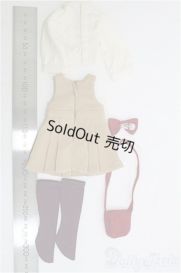 画像2: 幼SD/OF:スイートレトロワンピースセット　VOLKS/1/6　30ｃｍ　BJD　MJD　衣装　ドール用 I-25-08-03-097-KD-ZI (2)