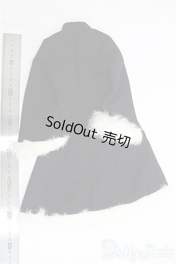 画像2: SD/OF:アウター　ファーコート/1/3　60ｃｍ　BJD　MJD　衣装　ドール用 I-25-08-03-075-KD-ZI (2)