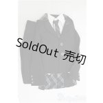 画像: SDGrB＆SD13男の子/OF:チェックフードジャケットセット　VOLKS/1/3　65ｃｍ　BJD　MJD　衣装　ドール用 I-25-08-03-058-KD-ZI