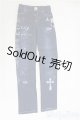 画像: SDGrB＆SD13男の子/OF:デニムパンツ/1/3　65ｃｍ　BJD　MJD　衣装　ドール用 I-25-08-03-046-KD-ZI