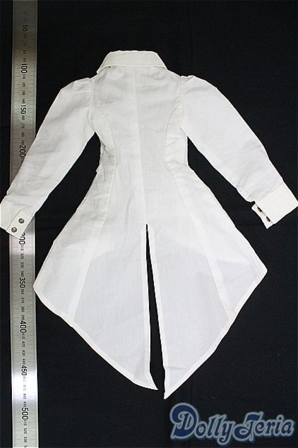 画像2: SD/OF:トップス　燕尾シャツ/1/3　60ｃｍ　BJD　MJD　衣装　ドール用 I-25-08-03-216-KD-ZI (2)