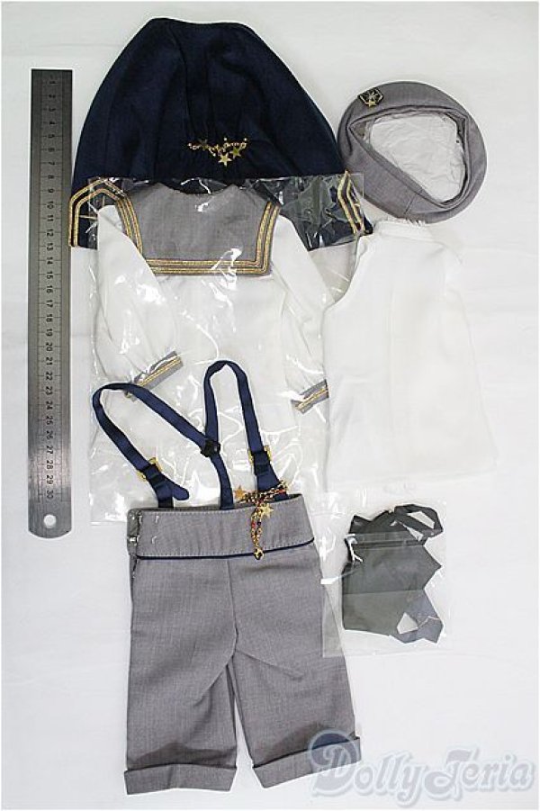 画像2: SD/OF:衣装 ミシェル 星間学寮Ver.デフォルト衣装/1/3　60ｃｍ　BJD　MJD　衣装　ドール用 I-25-08-10-062-SK-ZI (2)