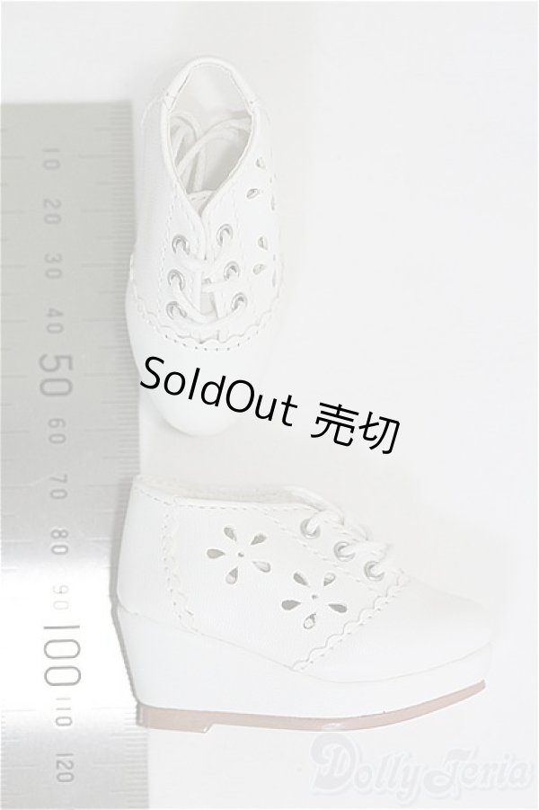 画像2: SDM＆MSD/OF:靴　ホワイトハイヒールパンプス　Dreamer Works/1/4　40ｃｍ　BJD　MJD　衣装　ドール用 I-25-08-17-138-KD-ZI (2)