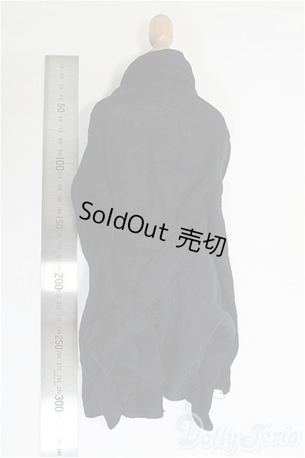 画像2: SD17B/OF:黒カーディガン/1/3　70ｃｍ　BJD　MJD　衣装　ドール用 I-25-08-17-278-KD-ZI (2)