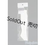 画像: SDM＆MSD/OF:ソックス（ホワイトラメ）・ミニ/1/4　40ｃｍ　BJD　MJD　衣装　ドール用 I-25-08-31-194-KD-ZI