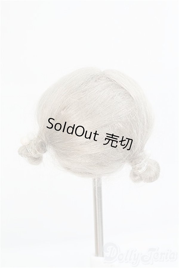 画像2: 5-6inch/モヘアウィッグ　Awen/インチ　BJD　MJD　ドール用 I-25-08-31-113-KD-ZI (2)