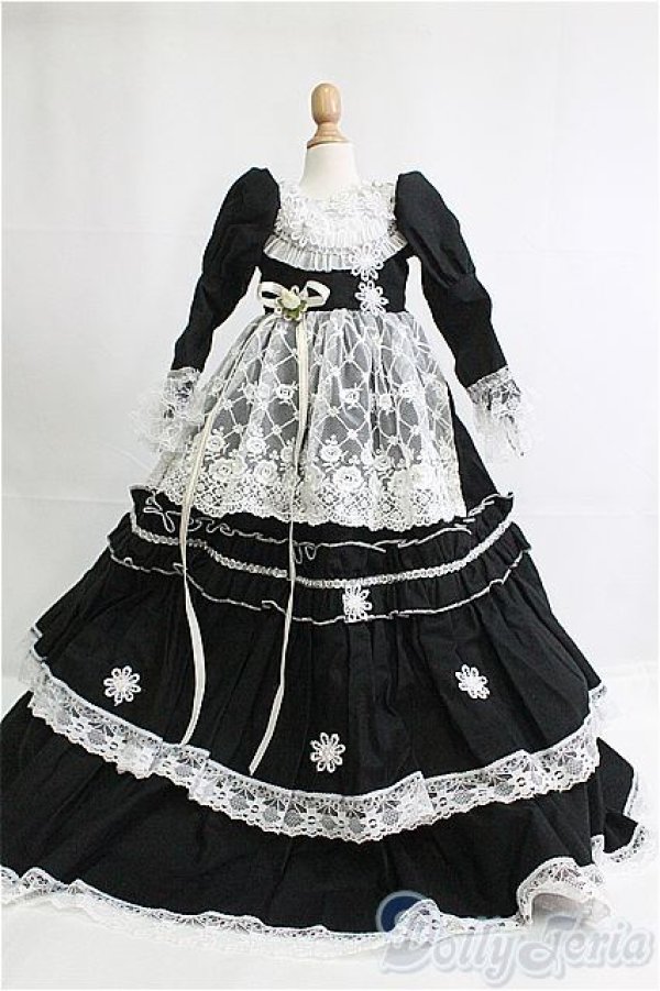 画像1: SD/OF:ドレス/1/3　60ｃｍ　BJD　MJD　衣装　ドール用 I-25-08-31-224-KD-ZI (1)