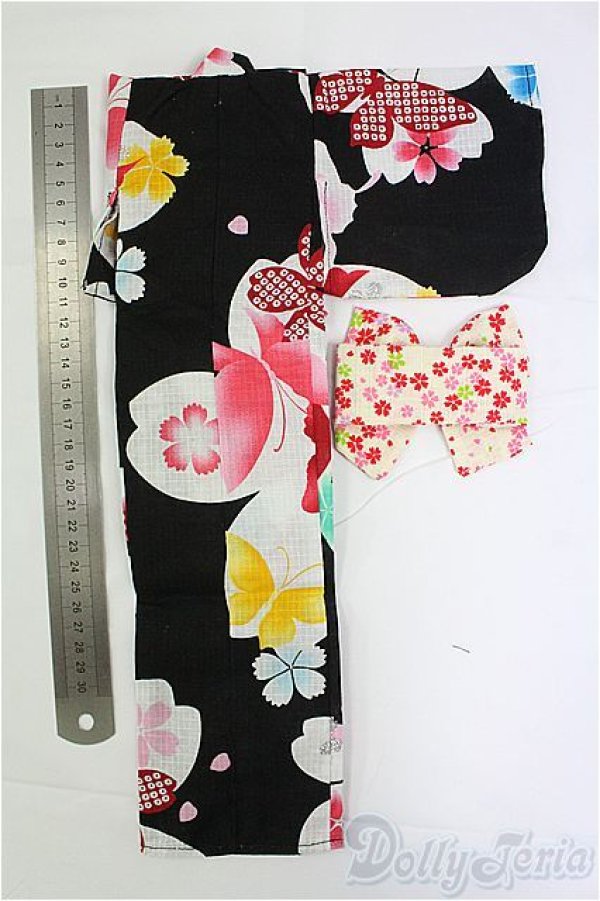 画像2: MDD/OF:浴衣（蝶）セット/0 I-25-09-07-216-KD-ZI (2)