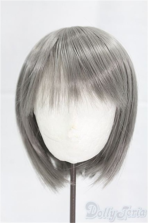 画像1: 9inch/ウィッグ　シルバー/インチ　BJD　MJD　ドール用 I-25-09-14-042-KD-ZI (1)