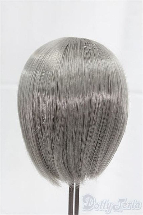 画像2: 9inch/ウィッグ　シルバー/インチ　BJD　MJD　ドール用 I-25-09-14-042-KD-ZI (2)