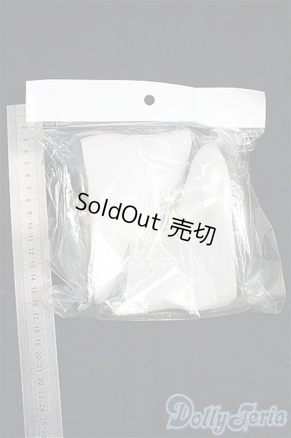 画像2: 乙姫用ブーツ白/0 I-25-09-07-299-KD-ZI (2)