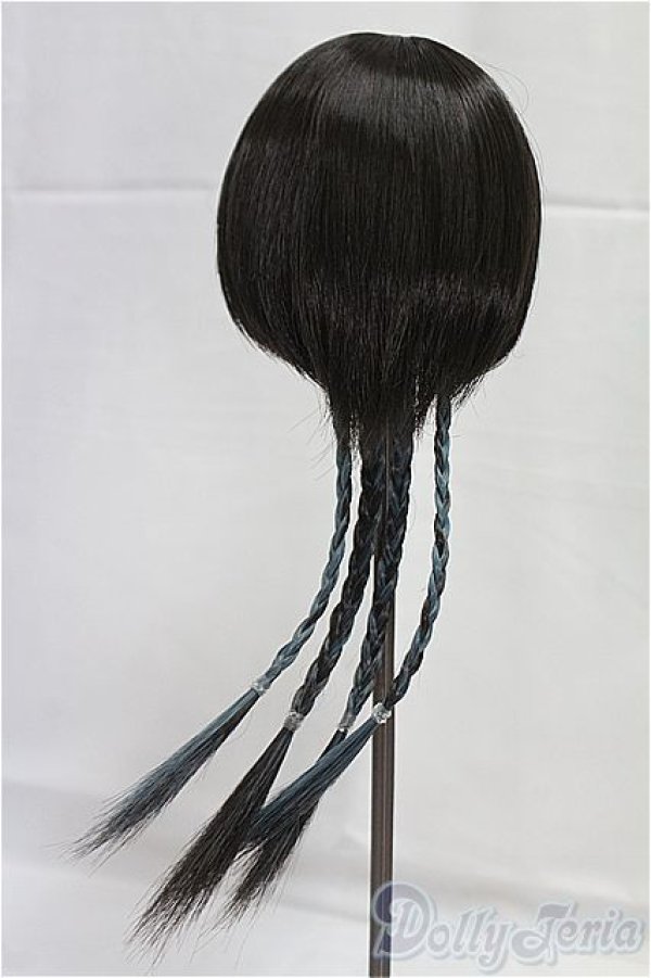 画像2: 8-9inch/ウィッグ　Pigg Doll様/インチ　BJD　MJD　ドール用 I-25-09-14-054-KD-ZI (2)