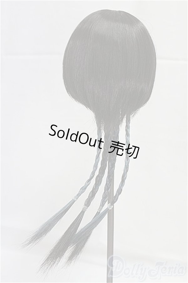 画像2: 8-9inch/ウィッグ　Pigg Doll様/インチ　BJD　MJD　ドール用 I-25-09-14-054-KD-ZI (2)