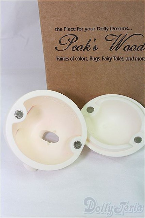 画像4: Peak’s Woods/FOC Sleepy Mimi Crow Head: White Skin/BJD　球体関節人形 I-25-09-07-205-KD-ZI (4)