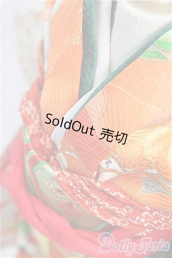 画像4: SDM＆MSD/OF:着物セット　ほっぺこ堂製/1/4　40ｃｍ　BJD　MJD　衣装　ドール用 I-25-09-21-066-KD-ZI (4)