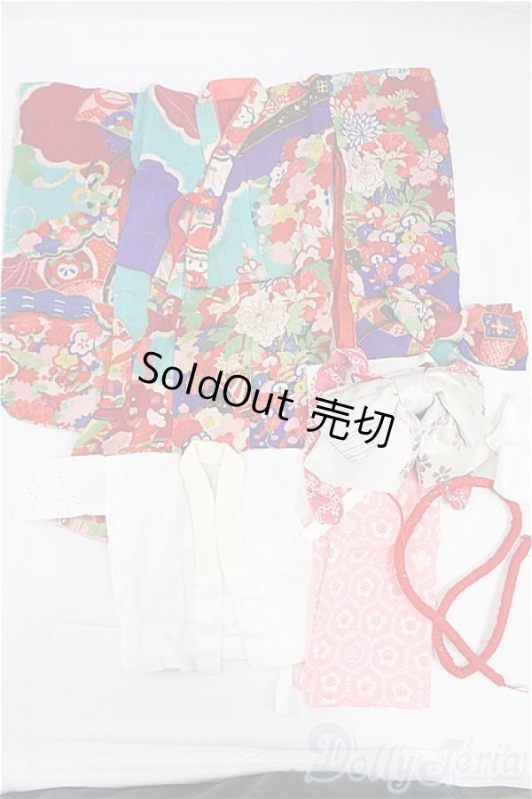 画像1: SDM＆MSD/OF:着物セット/1/4　40ｃｍ　BJD　MJD　衣装　ドール用 I-25-09-21-067-KD-ZI (1)