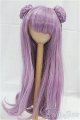 画像: 9-10inch/ウィッグ　パープル　お団子/インチ　BJD　MJD　ドール用 I-25-09-14-136-KD-ZI