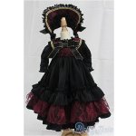 画像: SDM＆MSD/OF:ドレス/1/4　40ｃｍ　BJD　MJD　衣装　ドール用 I-25-09-21-068-KD-ZI