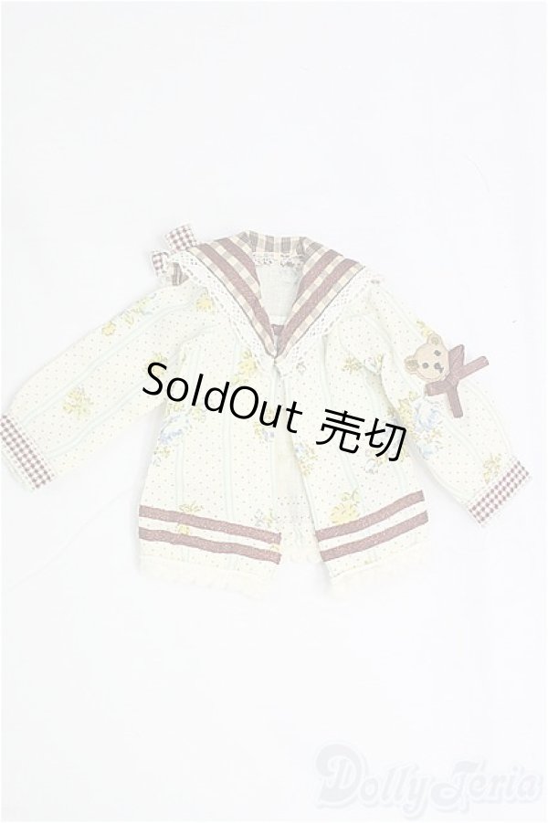 画像1: 30cmドールサイズ/OF:衣装　セーラー花がら/0 I-25-09-21-125-KD-ZI (1)