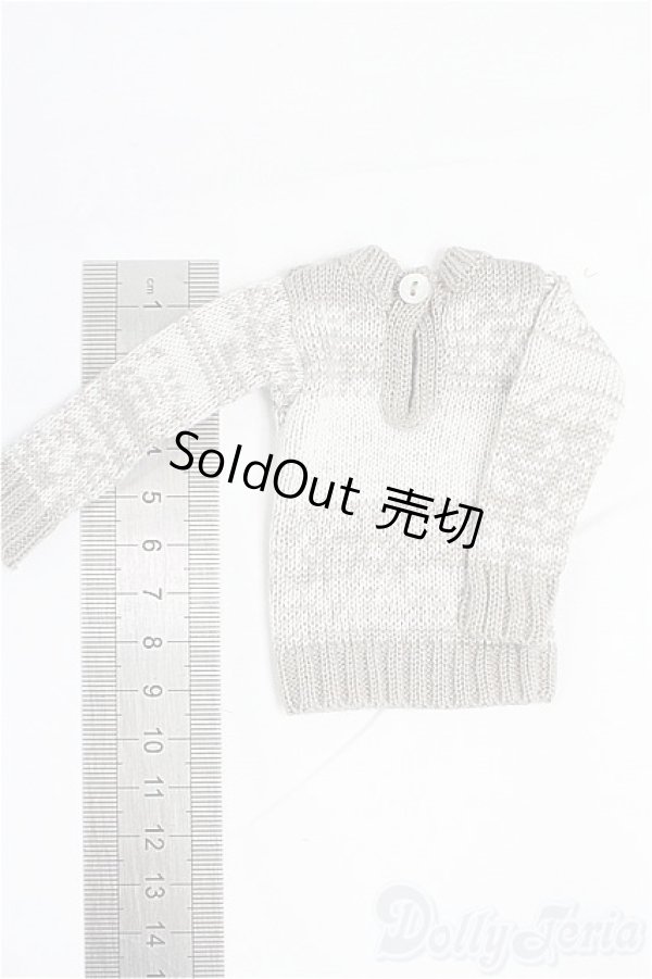画像2: 30cmドールサイズ/OF:衣装　ニットセーター　/0 I-25-09-21-123-KD-ZI (2)