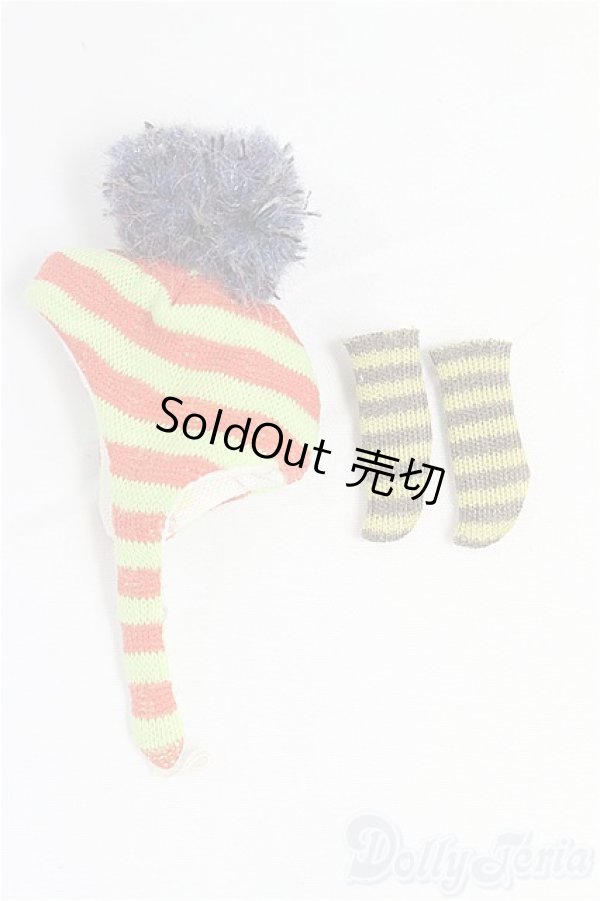 画像1: 約1/12サイズドール/OF:小物　帽子　ソックス I-25-09-21-275-KD-ZI (1)