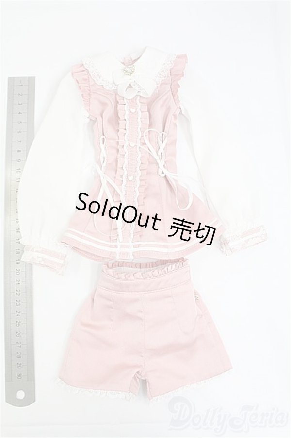 画像5: DD/OF:ドーリィ・パルフェパンツコーデ（白×桃）VOLKS I-25-09-21-290-KD-ZI (5)