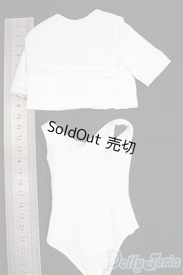 画像2: MDD/OF:衣装セット　水色　水着　セーラー I-25-09-21-292-KD-ZI (2)