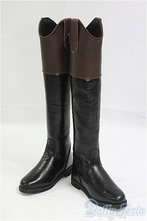 画像1: 約65cmサイズドール/OF:FREEDOMTELLER様製ロングブーツ I-25-09-28-181-KD-ZI (1)