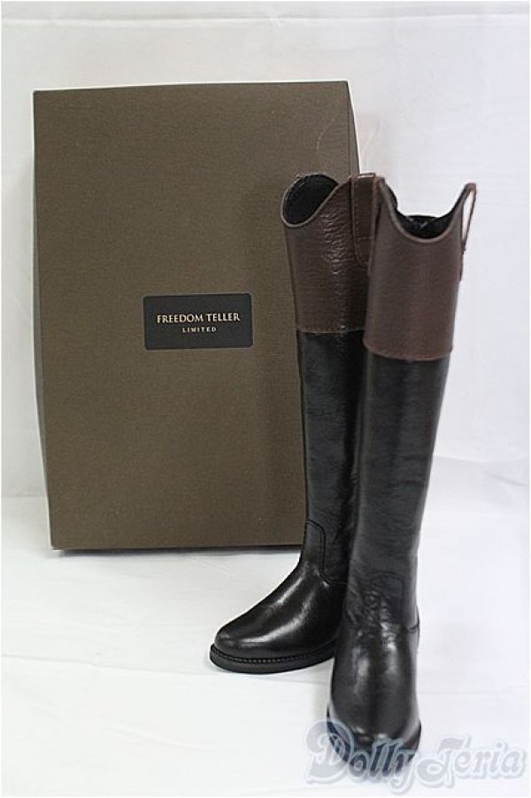 画像4: 約65cmサイズドール/OF:FREEDOMTELLER様製ロングブーツ I-25-09-28-181-KD-ZI (4)