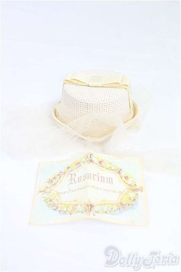 画像1: SD/OF:ROSARIUM様製　ミニハット　ヘッドドレス I-25-09-28-091-KD-ZI (1)