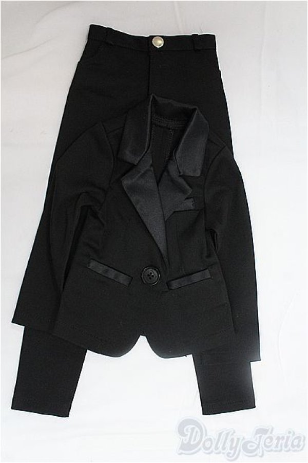 画像1: SD/OF:衣装セット　A239 Black Jacket×Pants Set (SD10Girl)size I-25-10-05-094-KD-ZI (1)