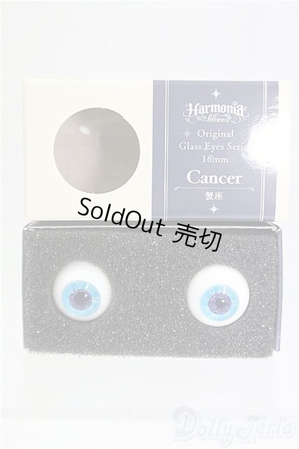 画像1: 16mm/グラスアイ　オリジナルグラスアイシリーズ 蟹座/ドール用　アイ I-25-10-05-261-KD-ZI (1)