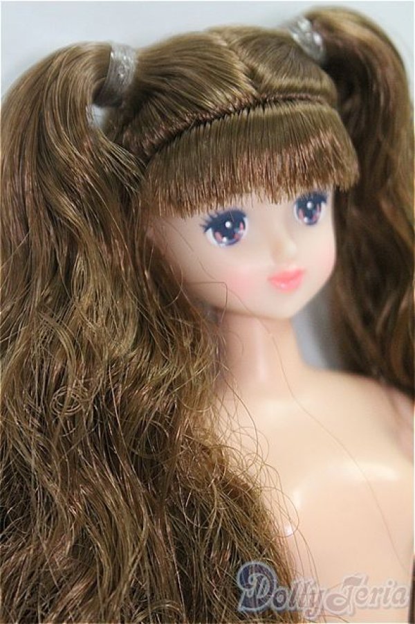 画像3: リカちゃんキャッスル/ロベリア ツーテール　ウェーブ・ブラウンヘア I-25-10-05-014-KD-ZI (3)