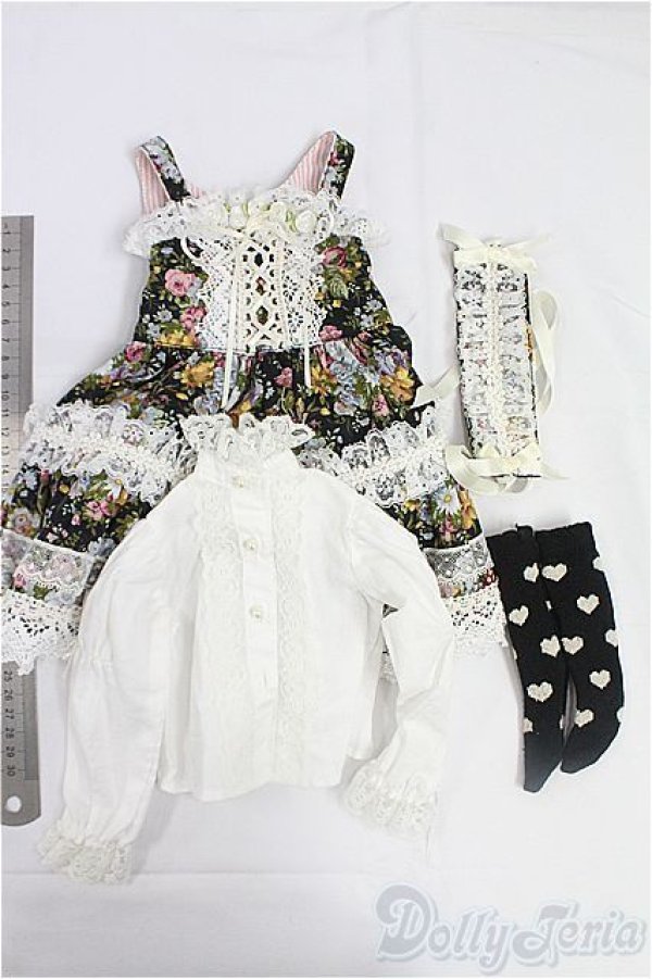 画像5: SD/OF:衣装セット　花　ワンピース/1/3　60ｃｍ　BJD　MJD　衣装　ドール用 I-25-10-05-258-KD-ZI (5)